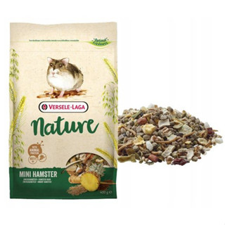 สินค้าหมดอายุ 21/08/23 Versele Laga Nature - Mini Hamster อาหารแฮมสเตอร์แคระ เนเจอร์ 400 g.