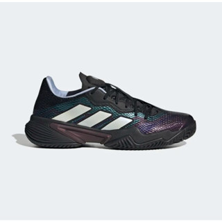 Adidas Barricade Mens Tennis Shoes รองเท้าเทนนิสสำหรับผู้ชาย (Core Black / Cloud White / Blue Dawn)