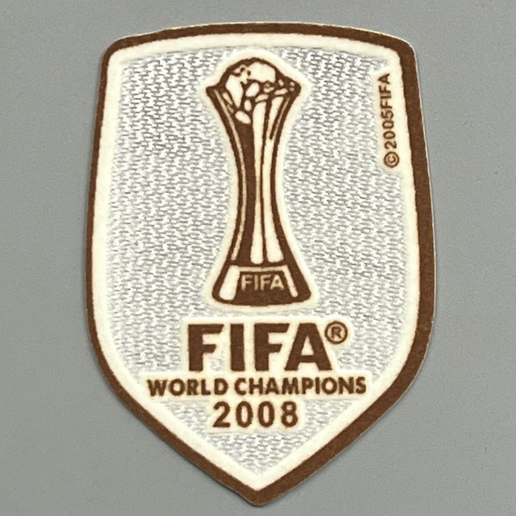 อาร์ม ติดเสื้อฟุตบอล Fifa Club World Champions 2008 แบบกัมมะหยี่ แชมป์สโมสรโลก ติดเสื้อ แมนยู Manchester united