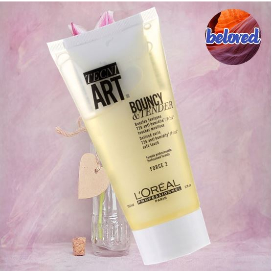 LOREAL Tecni Art Bouncy & Tender 150ml เจล-ครีม จับลอน