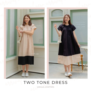 Two tone dress (vanilla_chapters)