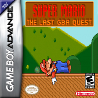 ตลับ GBA Super Mario: The Last GBA Quest ตลับผลิตใหม่ เป็นเกมส์ที่แฟนๆทำขึ้นมา