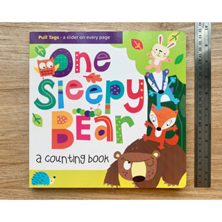 บอร์ดบุ๊ค ภาษาอังกฤษ One Sleepy Bear - A Counting Book