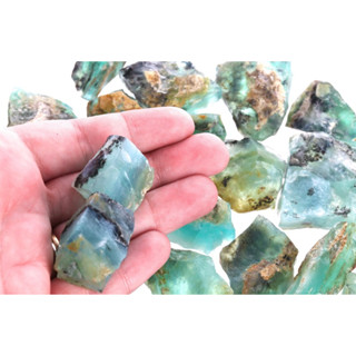 100% Natural  Raw Peruvian Blue Opal GemStone / Top High Premium Quality Opal / Genuine Blue Opal / Rough Gemstone Bulk.