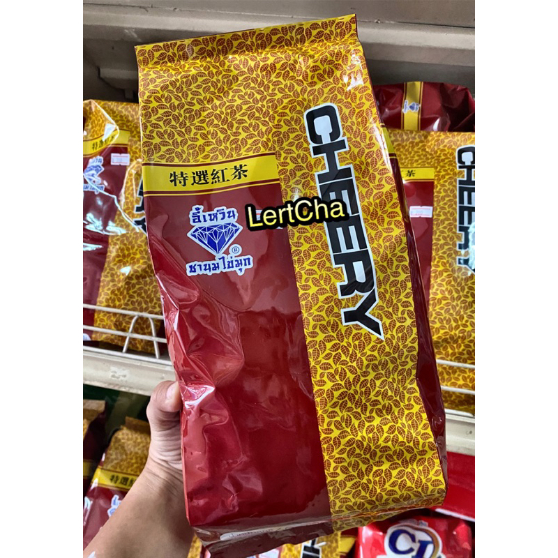 ชาไต้หวัน ชาแดงเชอรี่ ตราอี้เหวิน สำหรับทำชานม 600 g