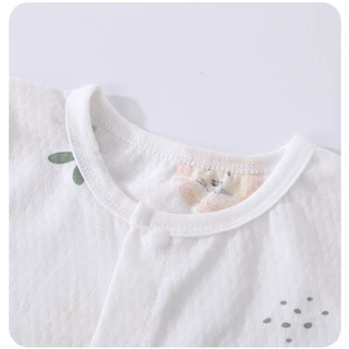 ชุดเซ็ตเด็กแขนสั้น ผ้าโปร่ง เย็นสบาย นุ่มนิ่ม (6 เดือน - 3 ปี) S6 เสื้อเด็ก พร้อมกางเกง ใส่สบาย ไม่ร้อน