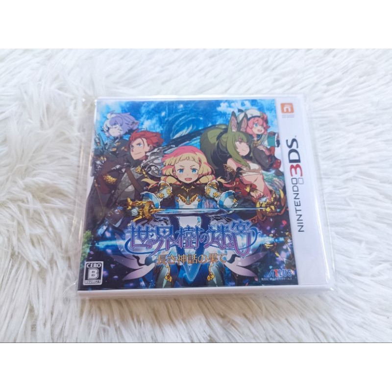 Sekaiju no Meikyuu V Etrian Odyssey Nintendo 3DS JAPAN💚🧡♥️