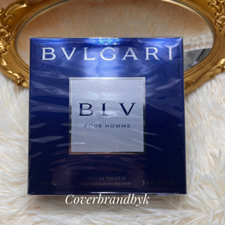 [แท้💯 ล๊อตใหม่ ]BVLGARI Pour Homme Eau De Toilette ขนาด 100 มล