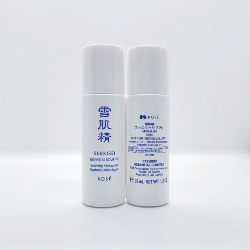 🫧 KOSÉ SEKKISEI Essential Souffle 14 ml. // 35 ml.(No box) น้ำนมถนอมผิวสูตรใหม่