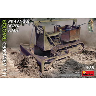 1/35 U.S. Armored Tractor With Angle Dozer Blade [MI 35291]