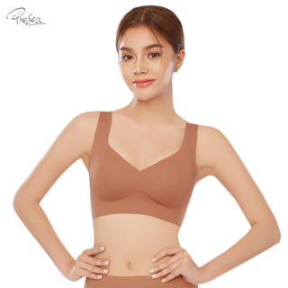 PRESEA SOFTBRA Refreshing bra เสื้อในไร้โครง แบบBonding สีเน…