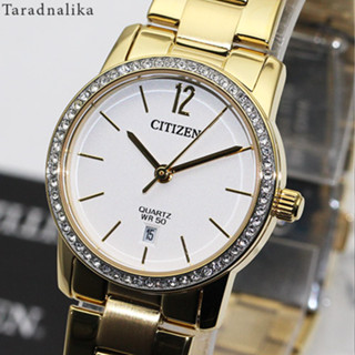 นาฬิกา CITIZEN Crystal lady ควอทซ์ EU6032-85A (ของแท้ รับประกันศูนย์) Tarad Nalika