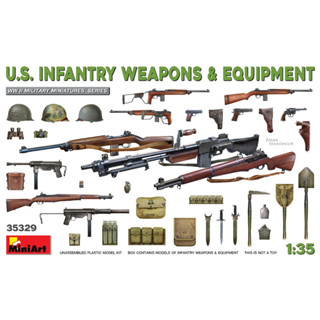 1/35 U.S. Infantry Weapons &amp; Equipment [MI 35329]