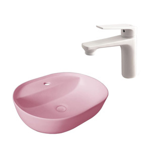 GELATO BATH SET อ่างล้างหน้า BT-8475A-1+KV-DF19-1W