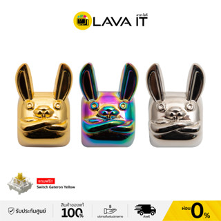 Loga Metallic Keycap Series : Rabbot ( Year of the Rabbit ) คีย์แคปโลหะหัวกระต่าย