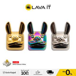 Loga Metallic Keycap Series : Rabbot ( Year of the Rabbit ) คีย์แคปโลหะหัวกระต่าย