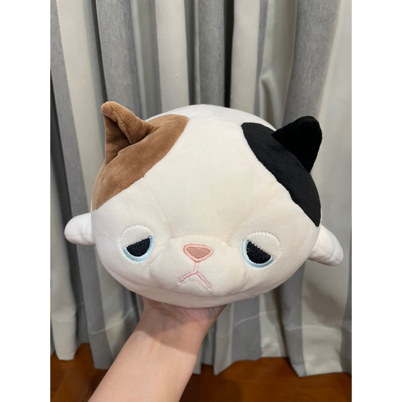 ⭐️ NEW ⭐️ Liv heart ตุ๊กตา แมวมาสเมโล่  ตาปรือ ป้ายห้อย ตุ๊กตาแมว แมว Marshmallow animal