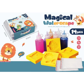 ของเล่นเด็ก เยลลี่น้ำ DIY Magiccal WaterSeapeของเล่นแนววิทยาศาสตร์ เสริมพัฒนาการ จินตนาการให้ลูก ของเล่นเด็ก