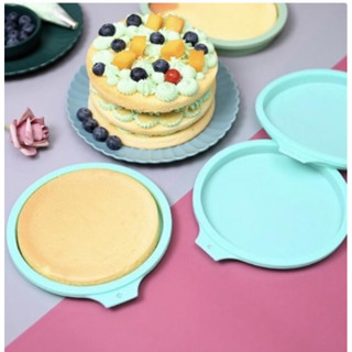 ซิลิโคน ทาร์ตเค้ก บล็อคซิลิโคน วงกลม ซิลิโคนทำขนมเค้ก ฐานรองอาหาร จาน TartCake Silicone