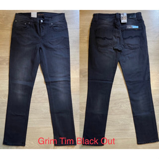 Nudie Jeans Grim Tim Black Out มือ 1 แท้ 100% มี Book Tag ครบ