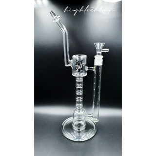 Dab Rig, Bubbler Upline Glass Bong 13" HTB Dab rig บ้องแก้ว แด๊บ ริค BU073