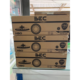 ❤️ส่งทุกวันจ้า❤️BEC LED High Bay รุ่น HBO 100w 150w 200w โคมไฟไฮเบย์ แสงขาว 6500K