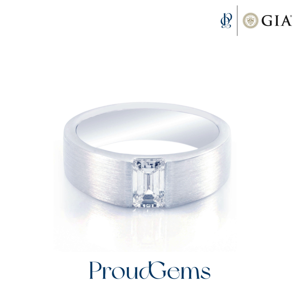 แหวนผู้ชาย ProudGems - Gentlemen's Engagement Ring (RW10547)