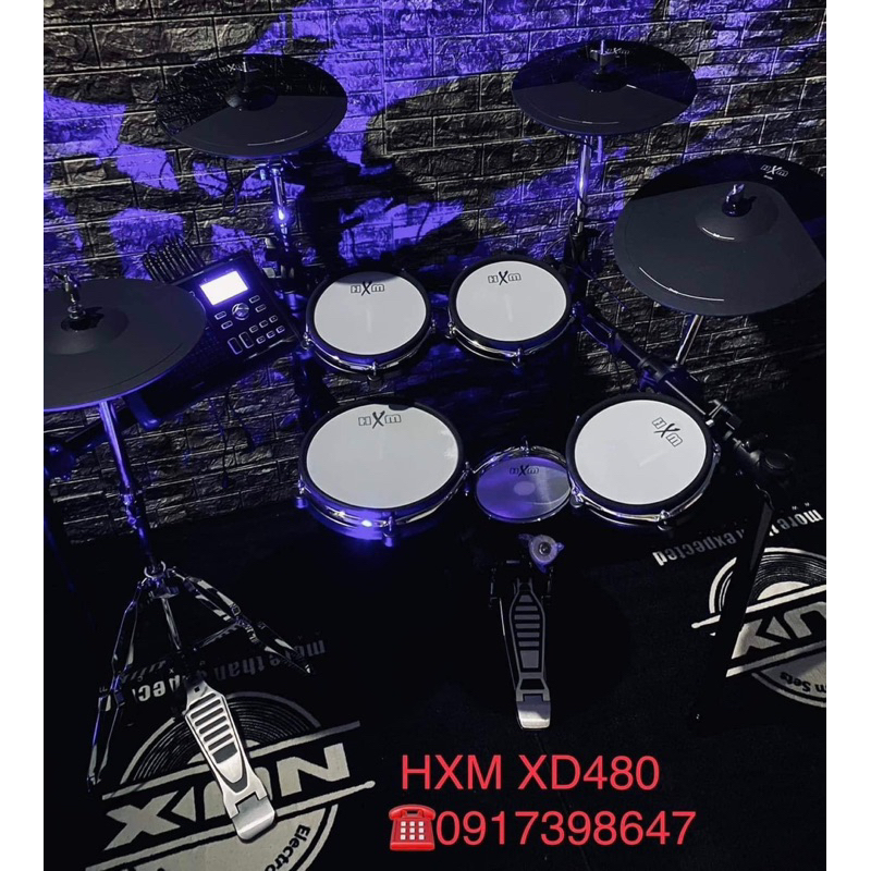 กลองไฟฟ้าหนังมุ้ง HXM XD480 ตัวท๊อป ราคา26,900 บาท มีค่าส่ง 500บาท