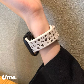 abc ยาง สายนาฬิกา watch ultra11 10 9 8 7 6 5 4 3 สายนาฬิกา smart watch ปรับง่าย สาย41/44/45/49/46mm สาย samrt watch