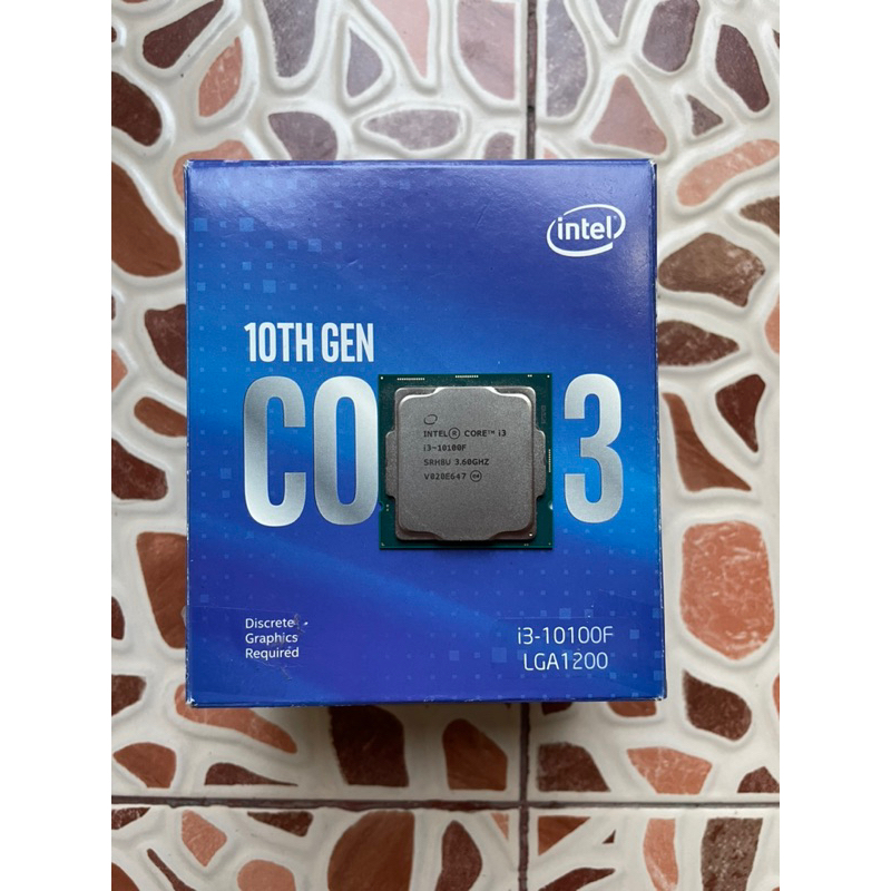 CPU I3-10100F มือสอง