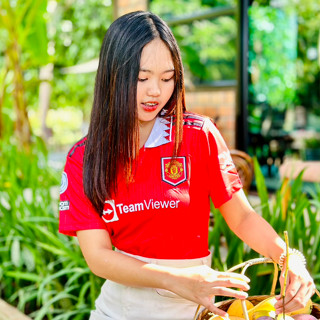 เสื้อแมนยู ทีม เสื้อสวย ใส่สบายผ้านุ่ม อก 32 - 36 ไซส์ s  m ต้น ๆ ใส่ได้
