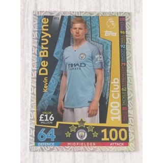 การ์ดฟุตบอล Match Attax 2018/19 (Foil Card)