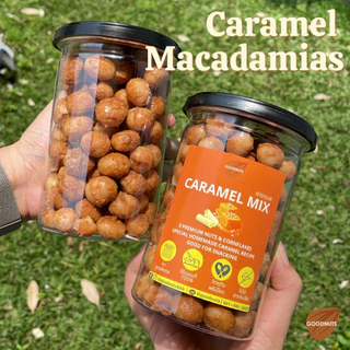 กู้ดนัทส์ แมคคาเดเมียคาราเมล เม็ดเต็ม แมคออสเตรเลีย ซอสคาราเมลสูตรพิเศษ เนยแท้ 300กรัม Caramel Macadamia | Goodnutsbkk
