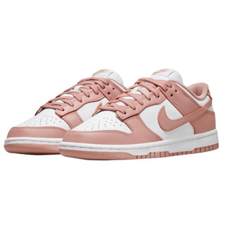 รองเท้าพร้อมส่ง ของแท้100% Nike Dunk Low Rose Whisper