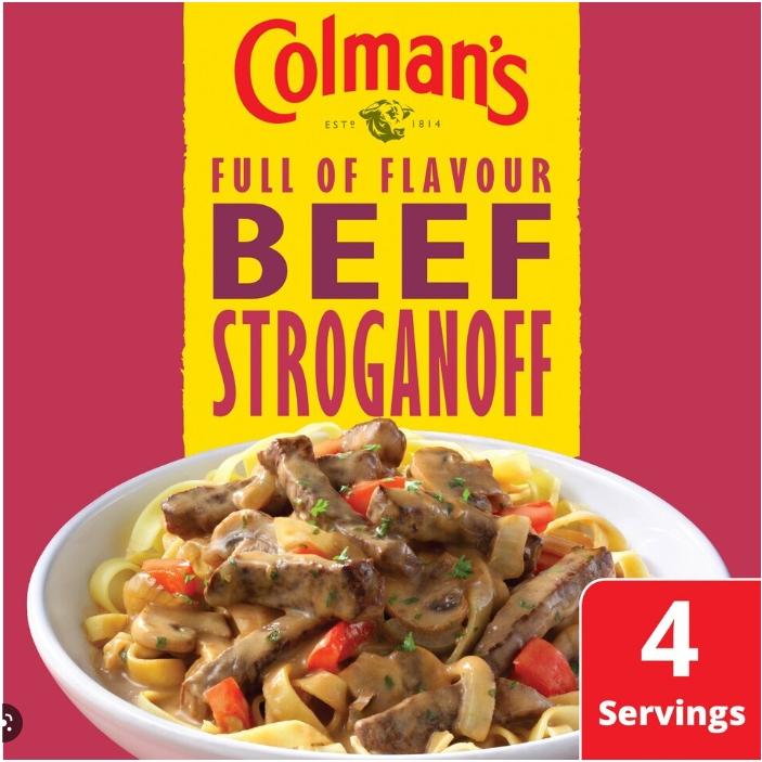 Colman's - Beef stroganoff 39g.