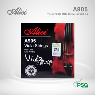 ALICE : A905 VIOLA STRINGS STEEL CORE ALLOY WINDING