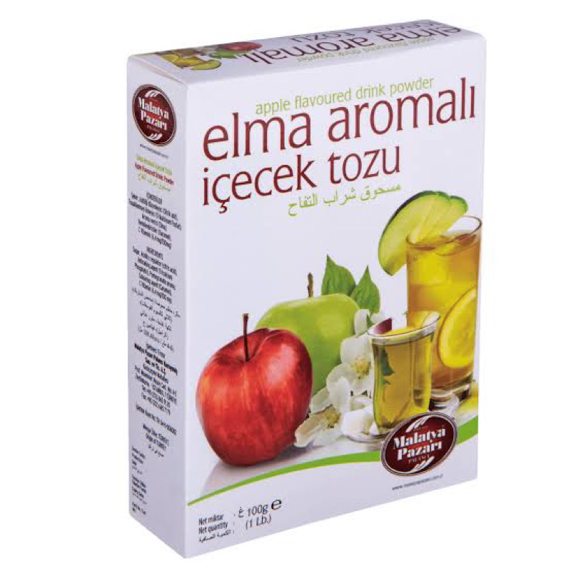 Apple Tea 100 G Malatya / ชาแอปเปิล พร้อมดื่ม ชง ร้อน-เย็น