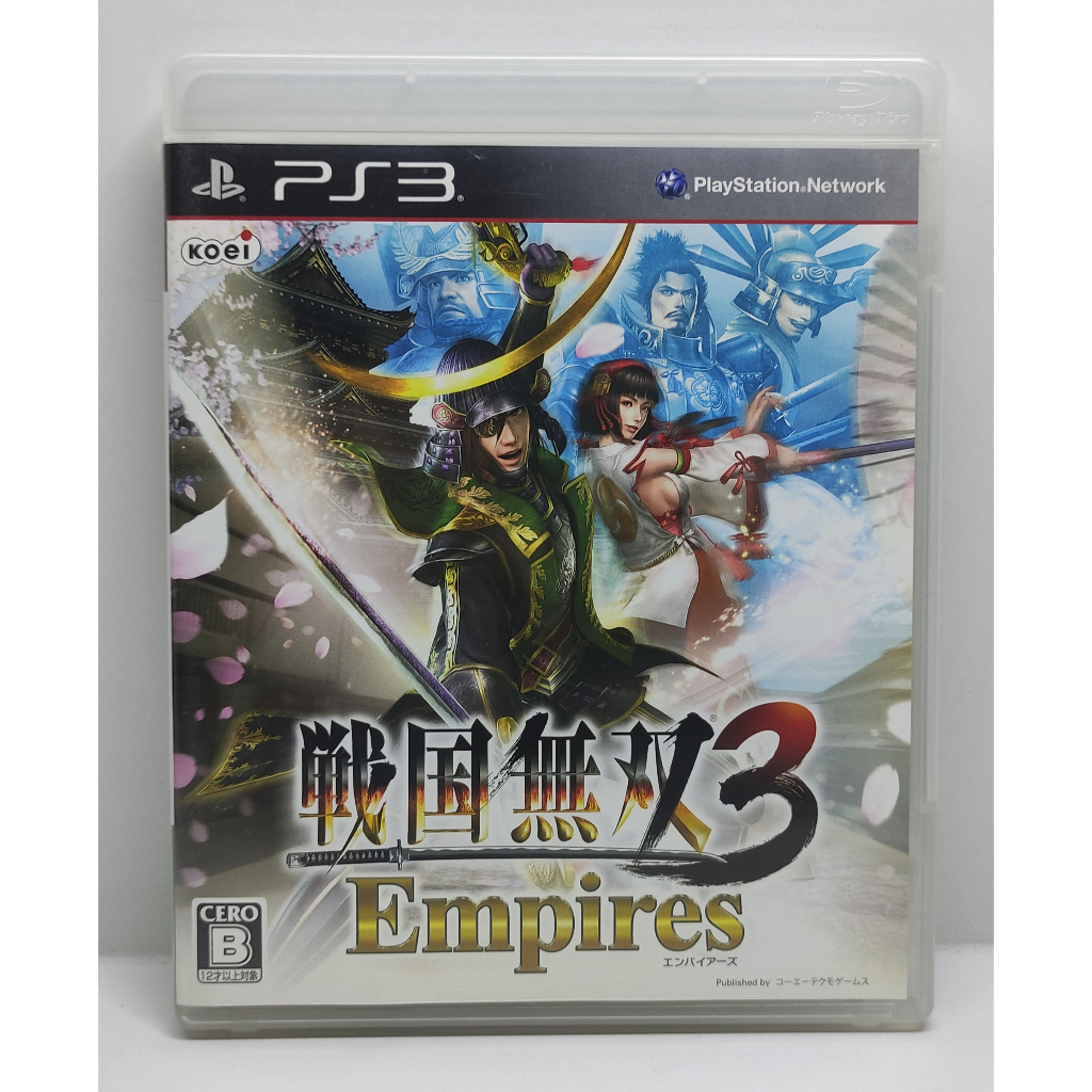 Sengoku Musou 3: Empires [Z2,JP] แผ่นแท้ PS3 มือสอง
