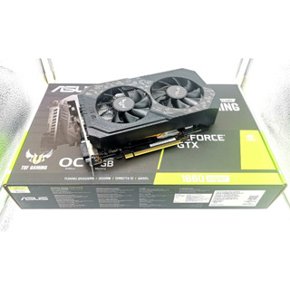 GEFORCE GTX 1660 SUPER 6GB GDDR6 1660s  ปี 65  มีกล่องสะภาพสวย 95-97%