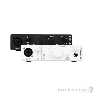 Arturia : MiniFuse 1 by Millionhead (USB-C Audio Interface ขนาด 1x2 แบบ Combo Input XLR/Instrument)