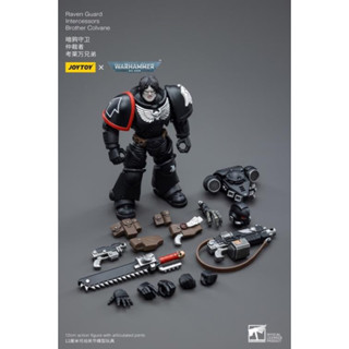 JoyToy Warhammer 40K Raven Guard Intercessors Brother Colvane