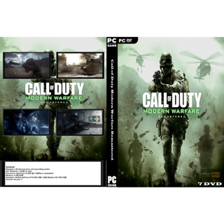 แผ่นเกมส์ PC Call of Duty Modern Warfare Remastered (7DVD)