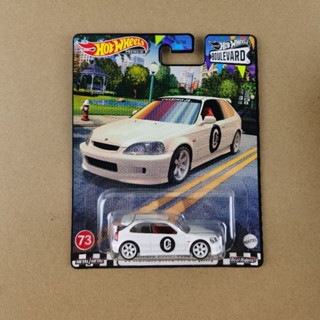 Hotwheels Boulevard Honda Civic EK9 ล้อยาง