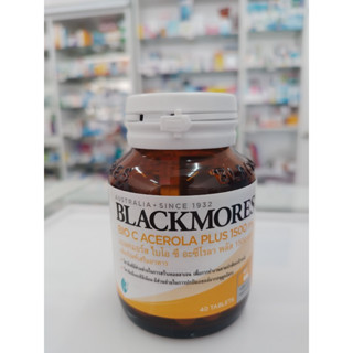 Blackmores Bio C Acerola Plus 1500mg 40 tablets แบลคมอร์ส ไบโอ ซี อะซีโรลา 40 เม็ด