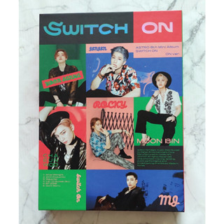 อัลบั้ม ASTRO - SWITCH ON Album เวอร์ ON พร้อมส่ง แกะแล้ว ไม่มีการ์ด ไม่มีโปสเตอร์ Kpop CD