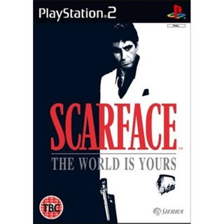 แผ่นเกมส์Ps2 - SCARFACE เกมแนวGtaทำภารกิจ แผ่นไรท์คุณภาพ (เก็บปลายทางได้)✅️