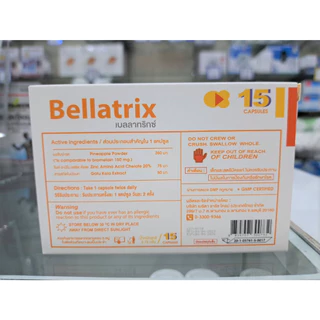 แบบแคปซูลทาน แบบกล่อง🧪Seres Bellatrix ลดสิว แก้ฟกช้ำ ลดบวม หลังผ่าตัดศัลยกรรมเสริมความงาม แท้100%