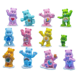ส่งจากไทย🇹🇭 โมเดล Care Bears หมีแคร์แบร์ ชุดใหญ่ 12 ตัว