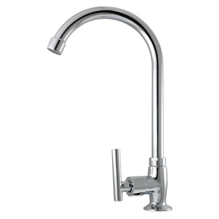 LA BELLE ก๊อกน้ำเย็นอ่างล้างชาม แบบก้านปัด 90 LB70503 Cold Water Kitchen Faucet Kitchen Bar Basin Tap Bathroom Fitting