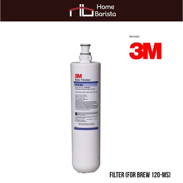 3M ไส้กรอง (เฉพาะจุด) รุ่น HF20-MS (สำหรับเครื่องกรอง BREW 120-MS)